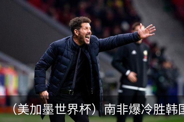 （美加墨世界杯）南非爆冷胜韩国 携手墨西哥晋级淘汰赛